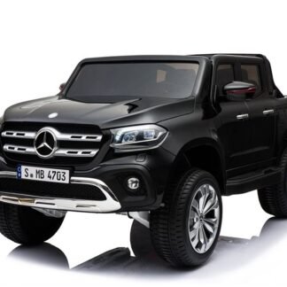 Coche eléctrico para niños 12v Mercedes X-CLASS, 4 motores, mando rc, negro,  INDA257-LEG 6950147
